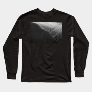 Sea Water Tide On The Sand Beach Long Sleeve T-Shirt